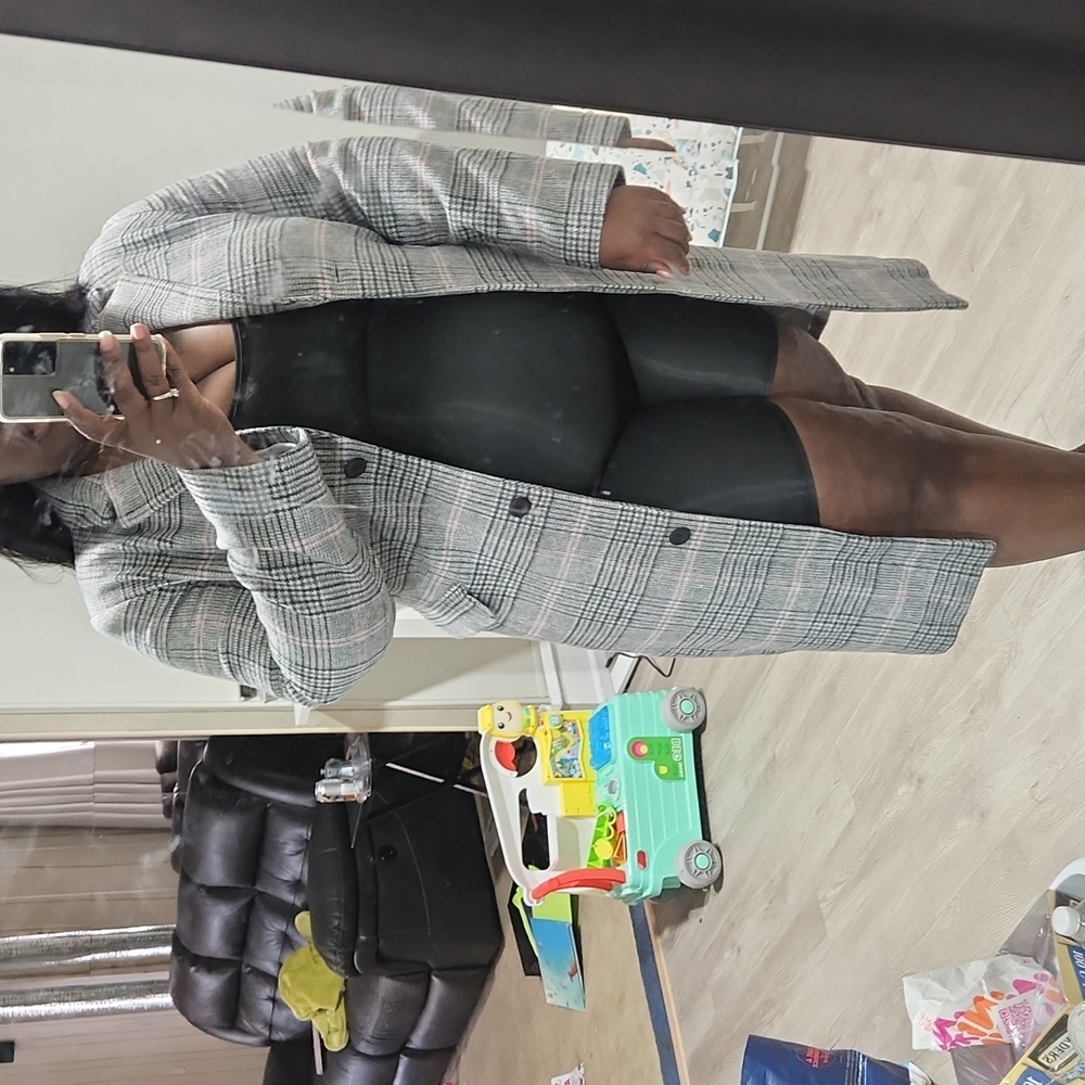 Plaid GAP coat